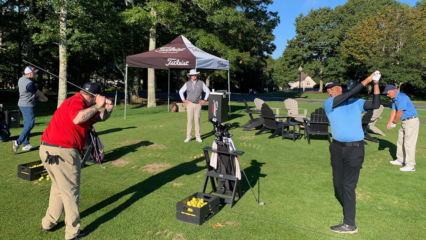  By swinging alignment rods, students discovered...