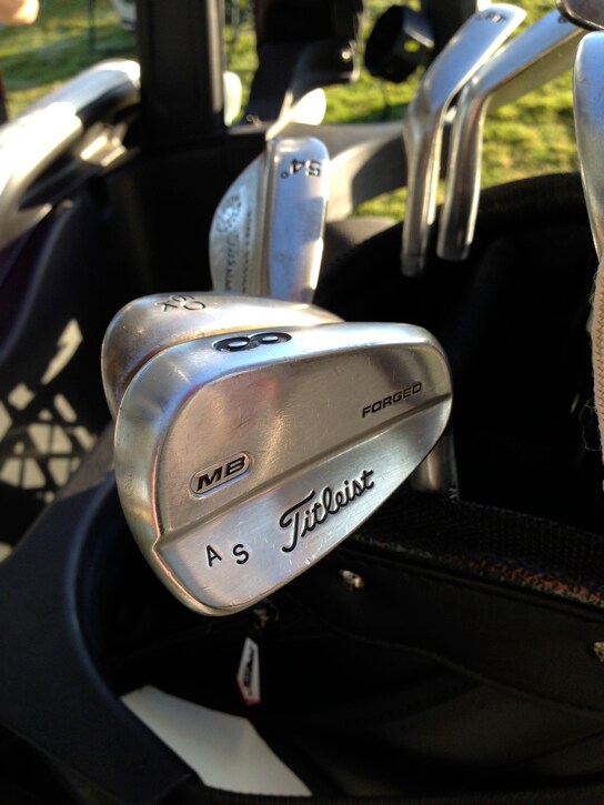 Adam's 8-iron.