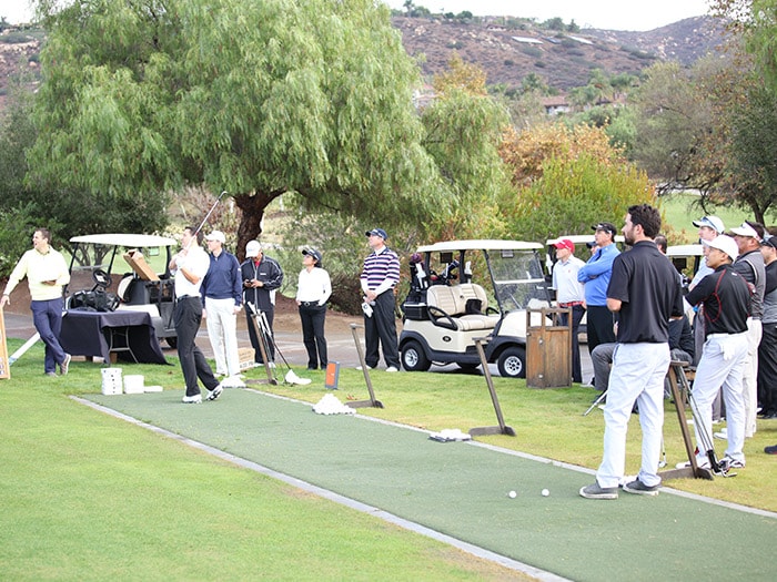 Team Titleist member JR Becko served as test...