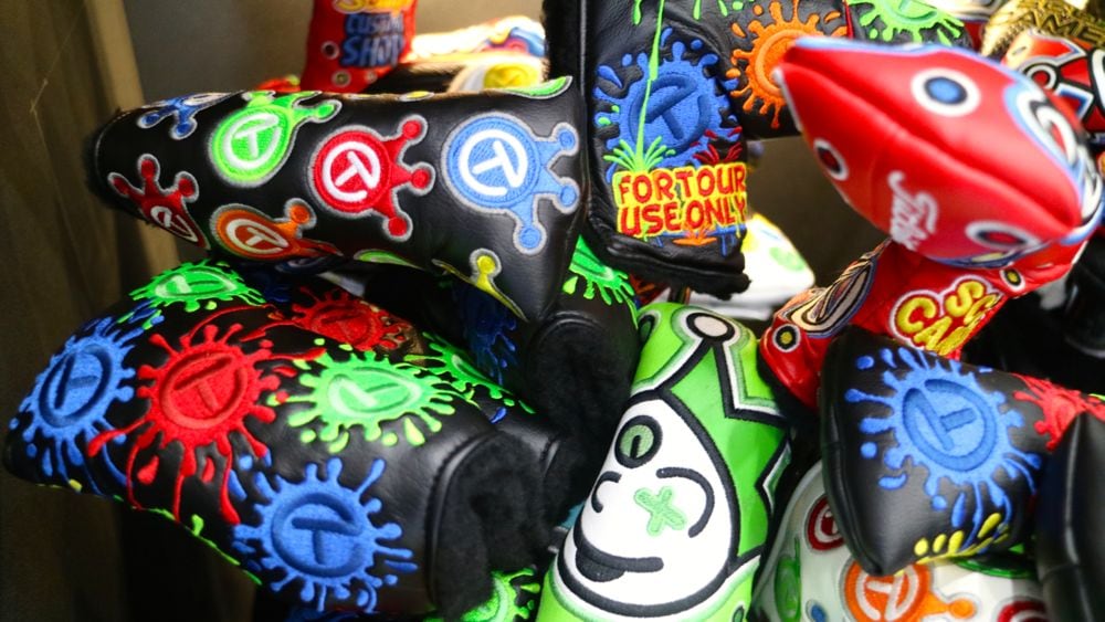 Where we find a colorful bouquet of Scotty Cameron...