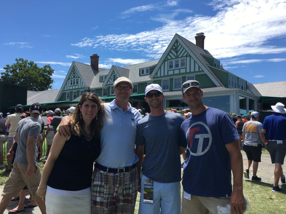 To say hi to some local Team Titleist members. You...