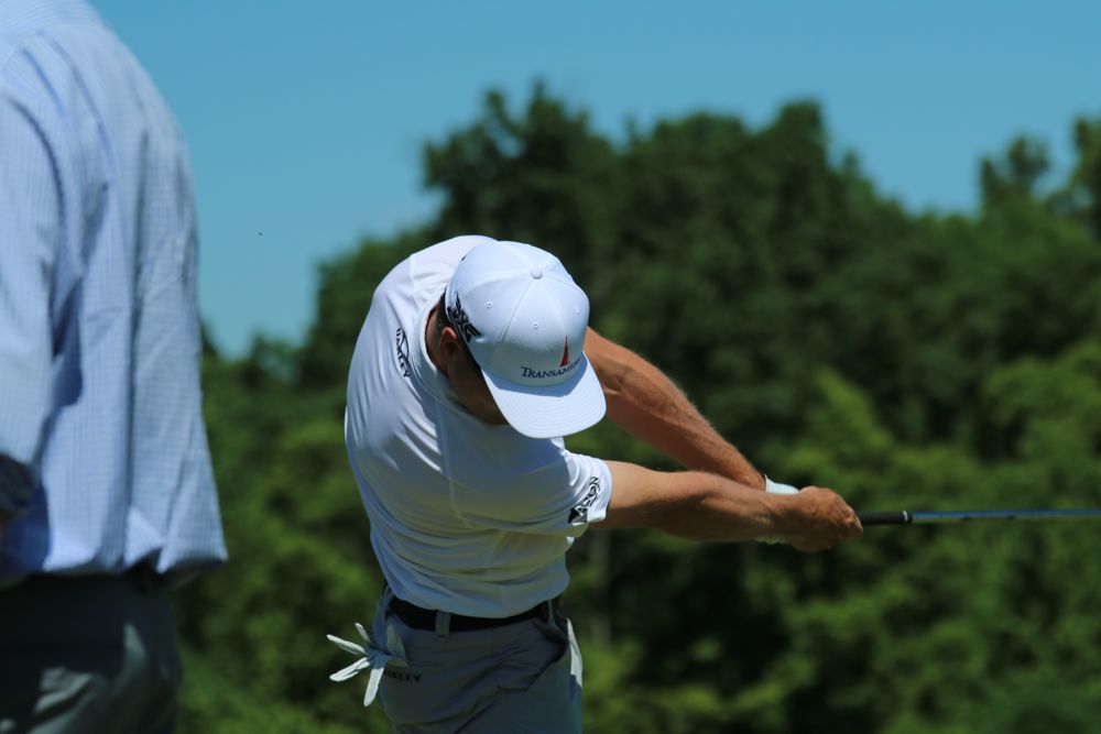 Pro V1x loyalist Zach Johnson in action.