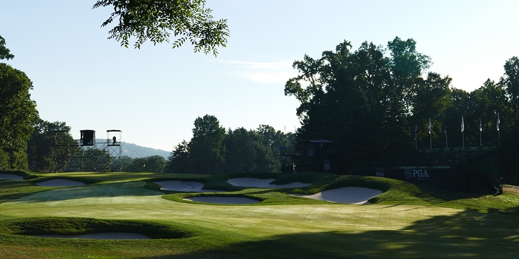 No. 17 | Par 5 | 650 yds. It's launch time at...