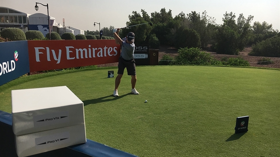 And then it was back to the course where we...