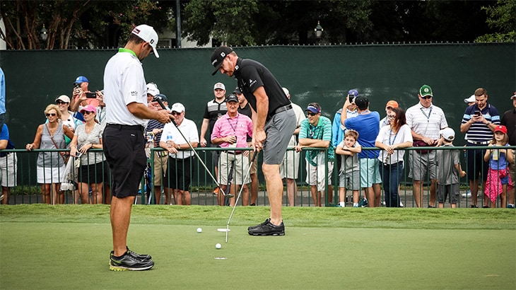 Let's begin our day with the defending...