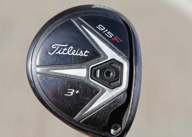 Bud's 915F 3+ fairway metal is neutrally...