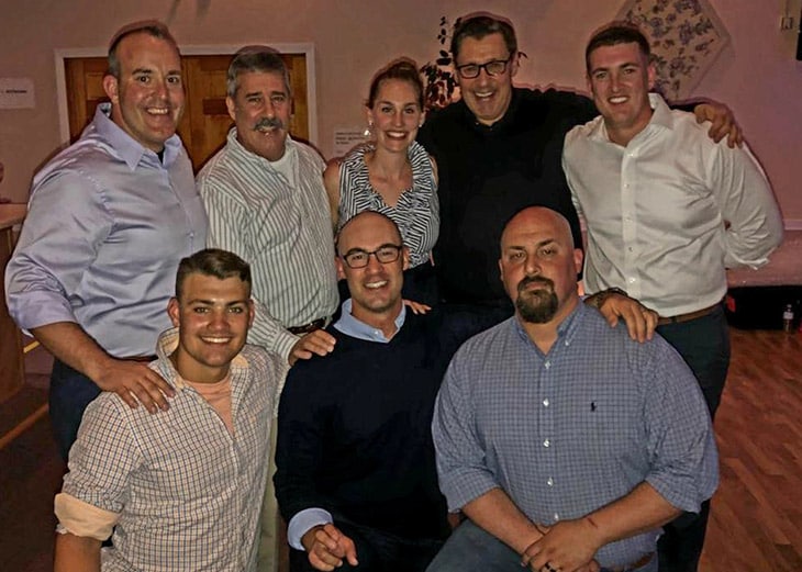 Some of the Silton family military at a recent...