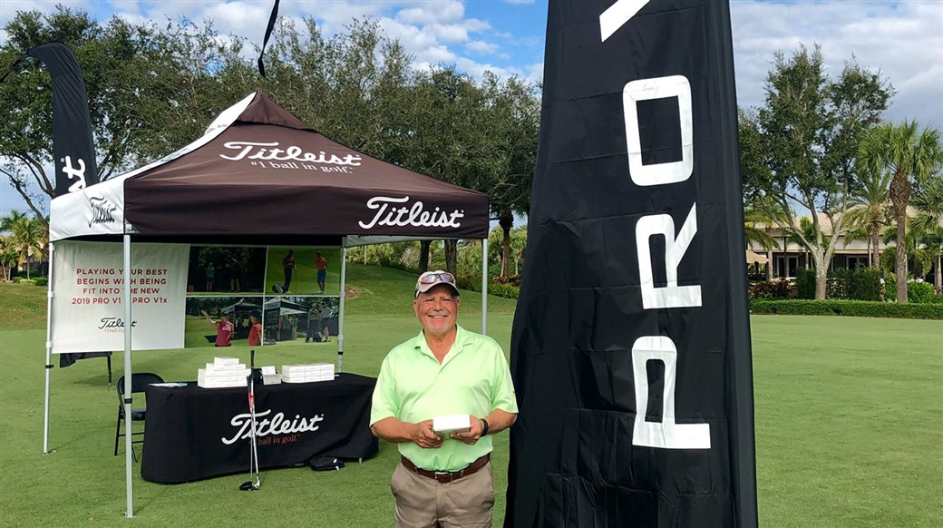 Dan L. at 2019 Pro V1 golf ball fitting