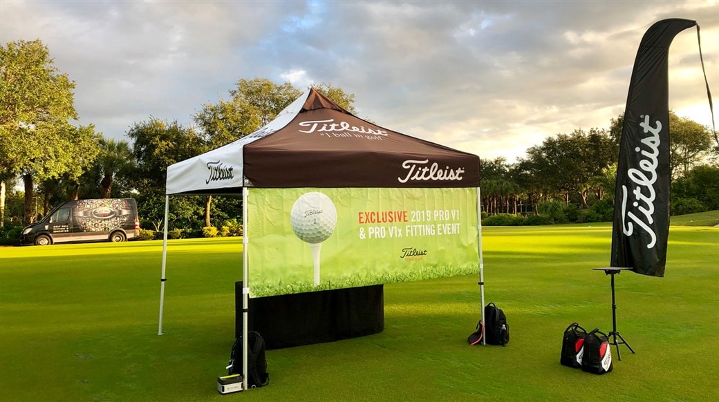 2019 Pro V1 Golf Ball Fitting Setup