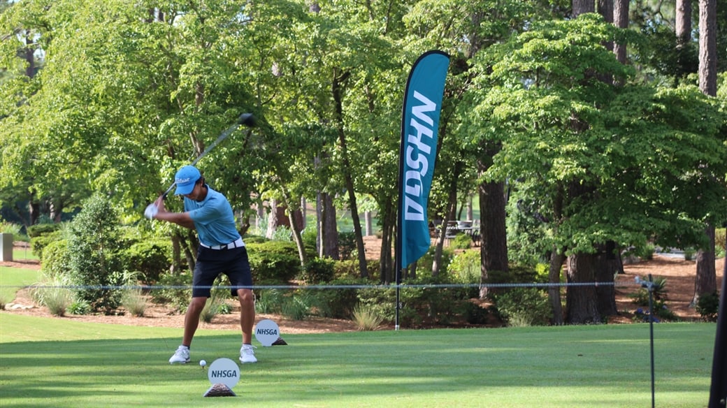 Image of player at NHSGA Invitational